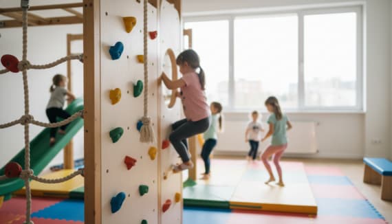 Indoor Klettergerüst