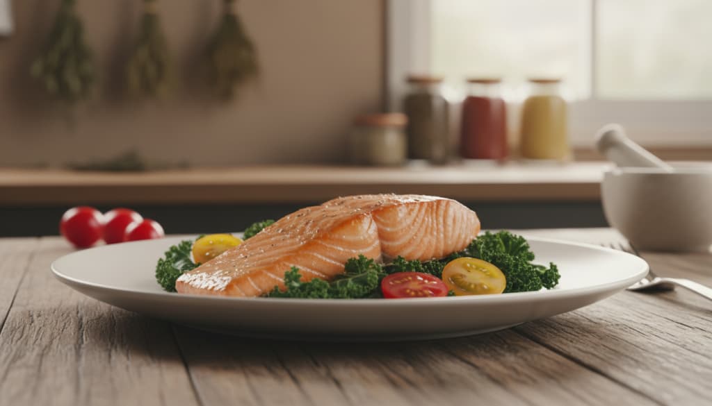 gekochter lachs gekochter lachs