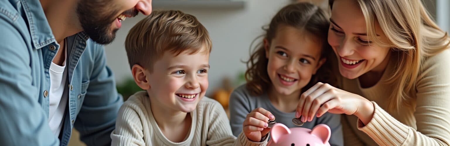geld sparen familie tipps-Titel