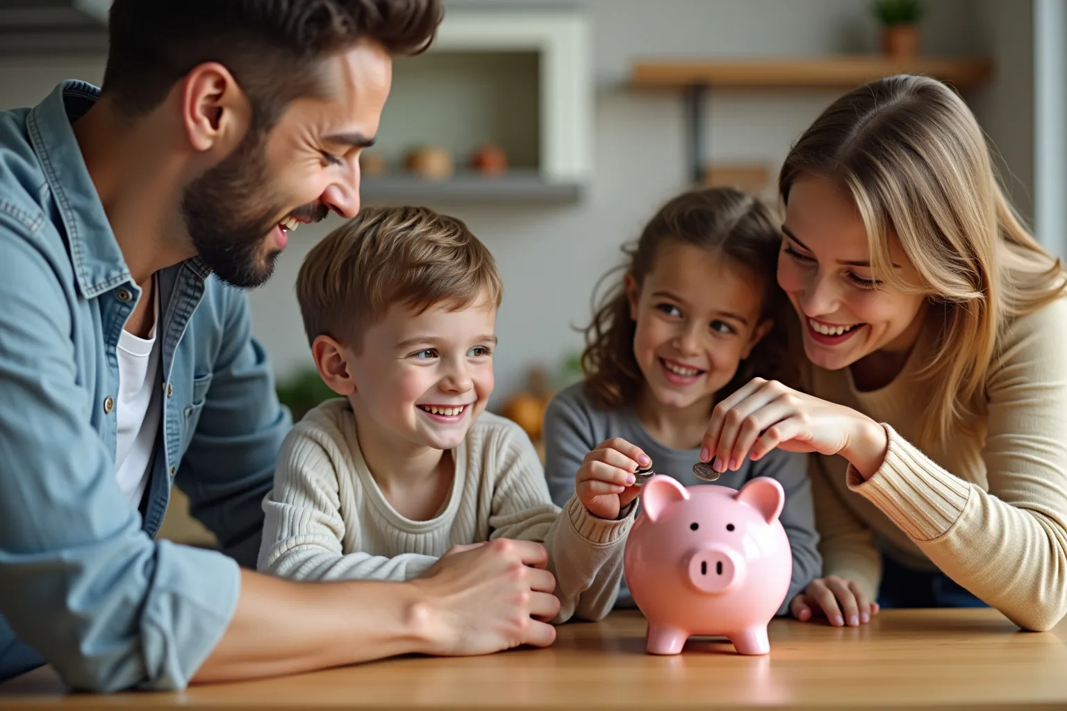 geld sparen familie tipps-Titel