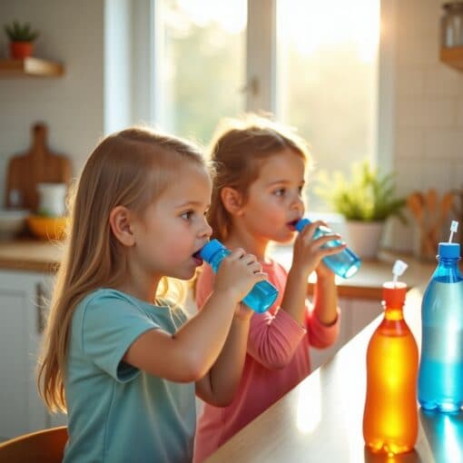 kinder ausreichend trinken-Titel