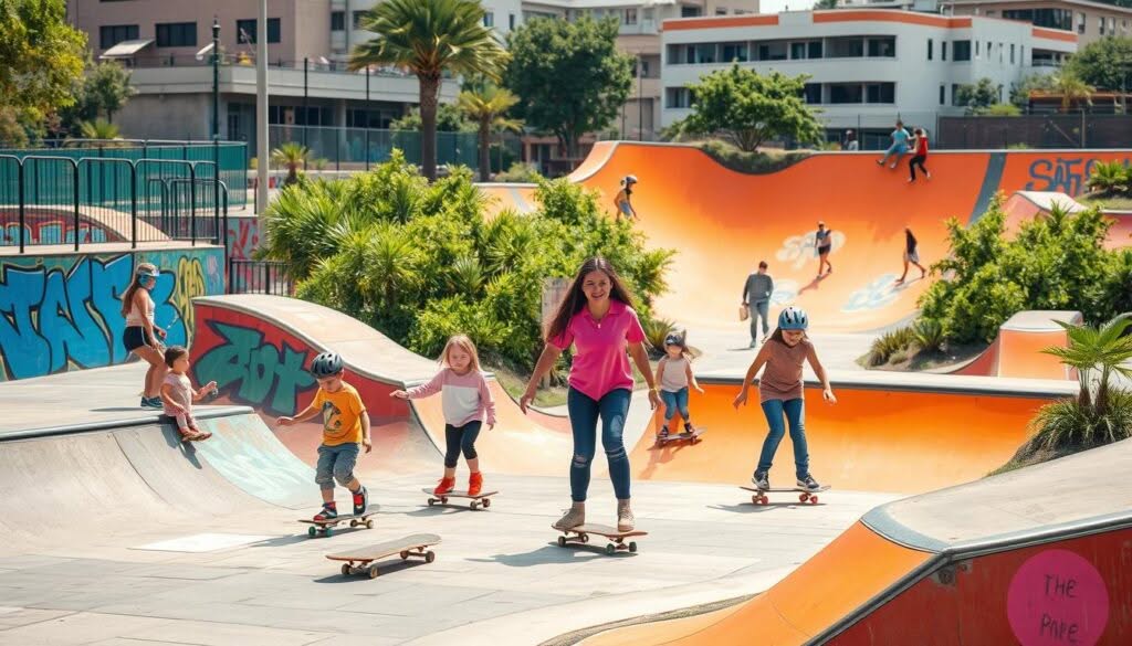Skateboardfahren Skateboardfahren