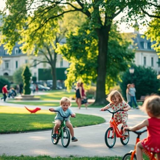 Celle mit Kindern