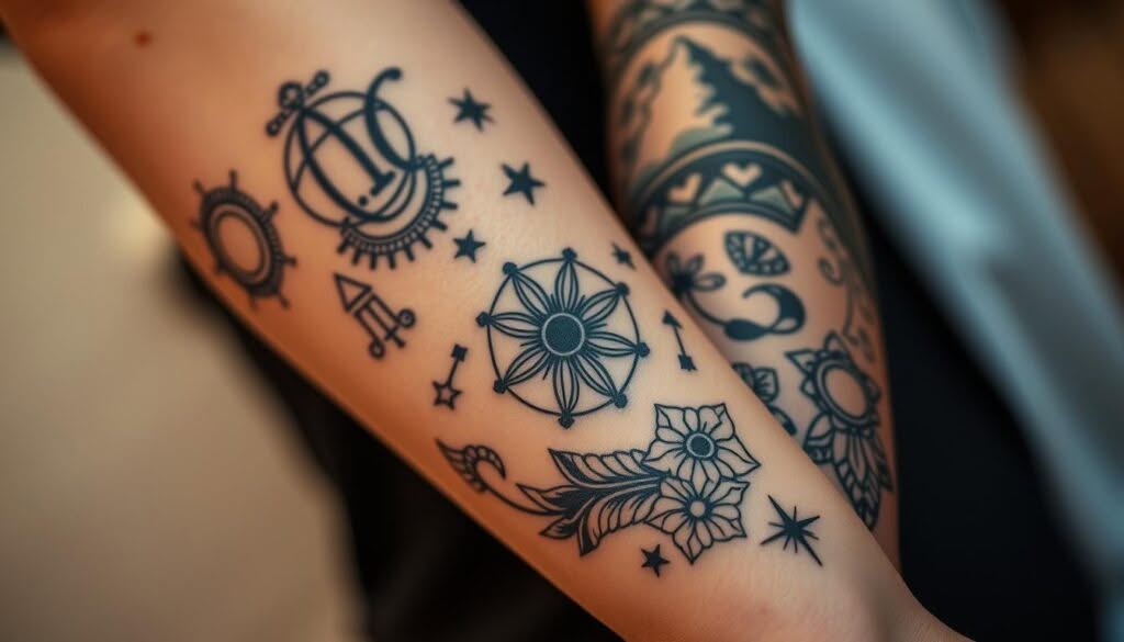 moderne Sternzeichen Tattoos moderne Sternzeichen Tattoos