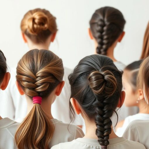 Anfänger Mädchen Frisuren einfach