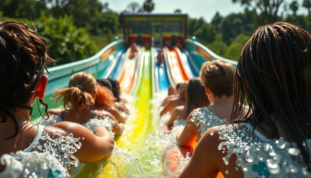 Wasserrutsche Haare Wasserrutsche Haare