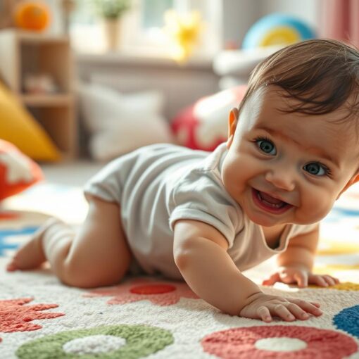 Baby krabbeln