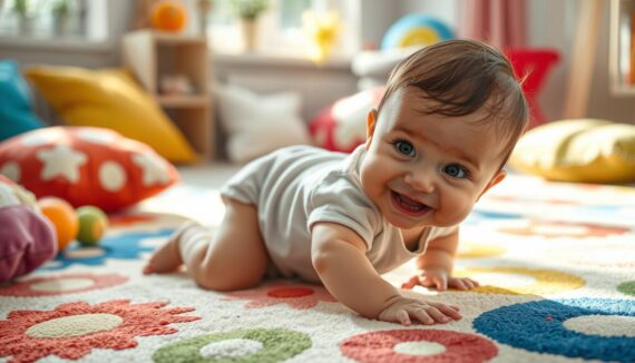 Baby krabbeln
