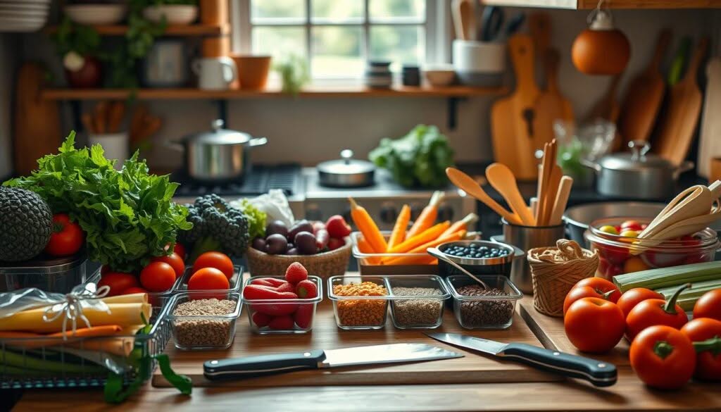 Meal Prep Familienküche