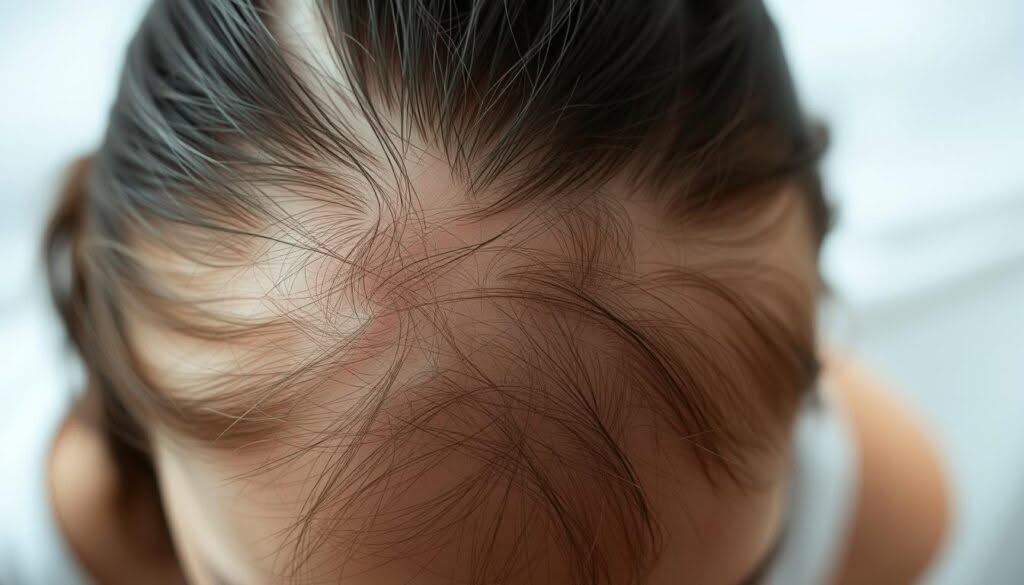 Postpartaler Haarausfall Symptome