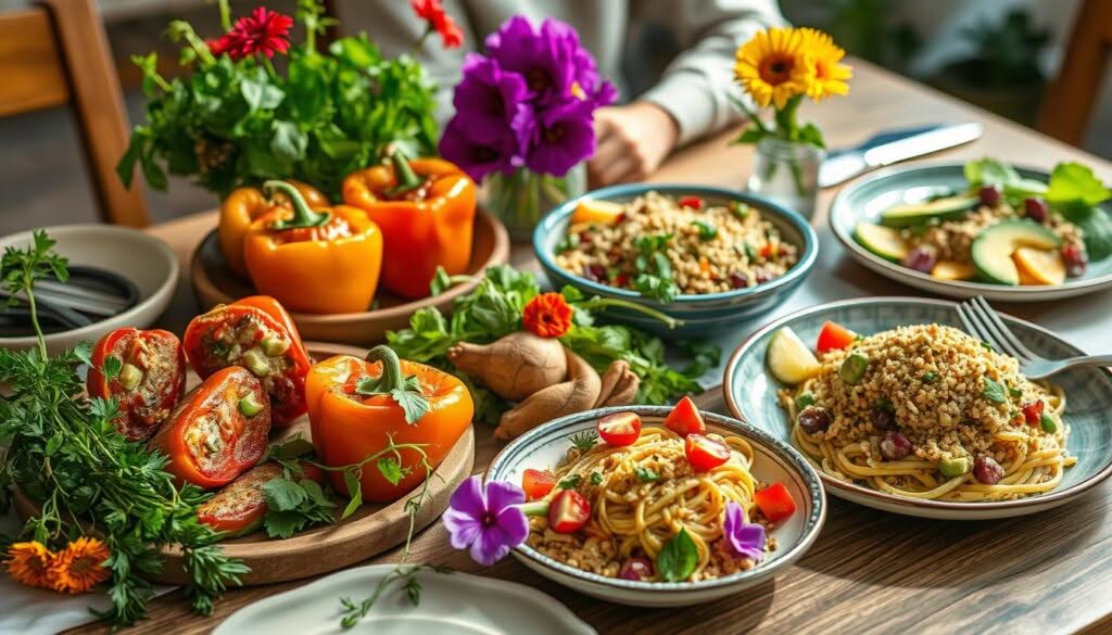 Vegetarische Familiengerichte