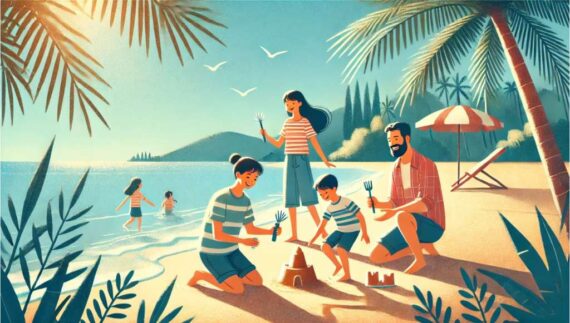 Entspannende Strandurlaube