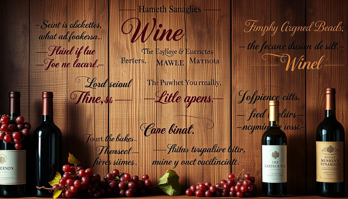 Wein Sprüche