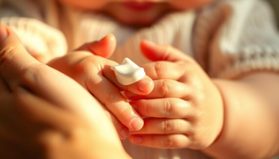 Baby kalte Hände