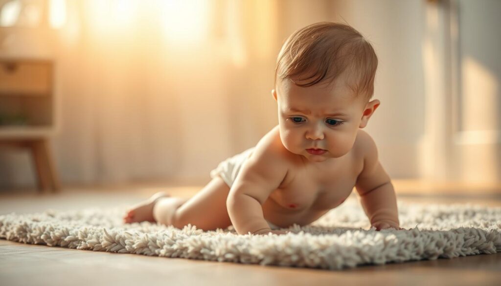 Babys Sitzentwicklung