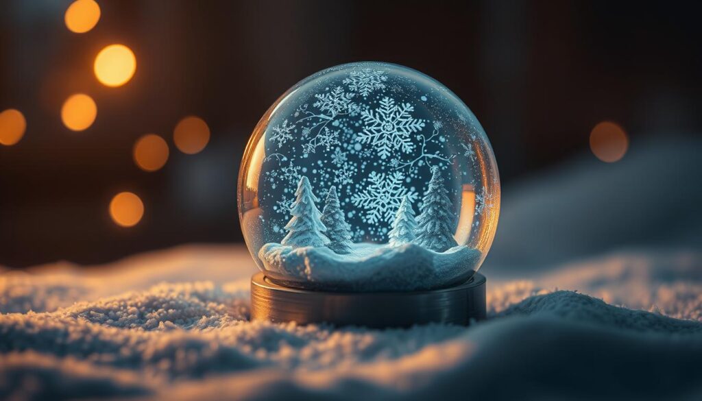 Digitale Schneekugel Basteltechniken