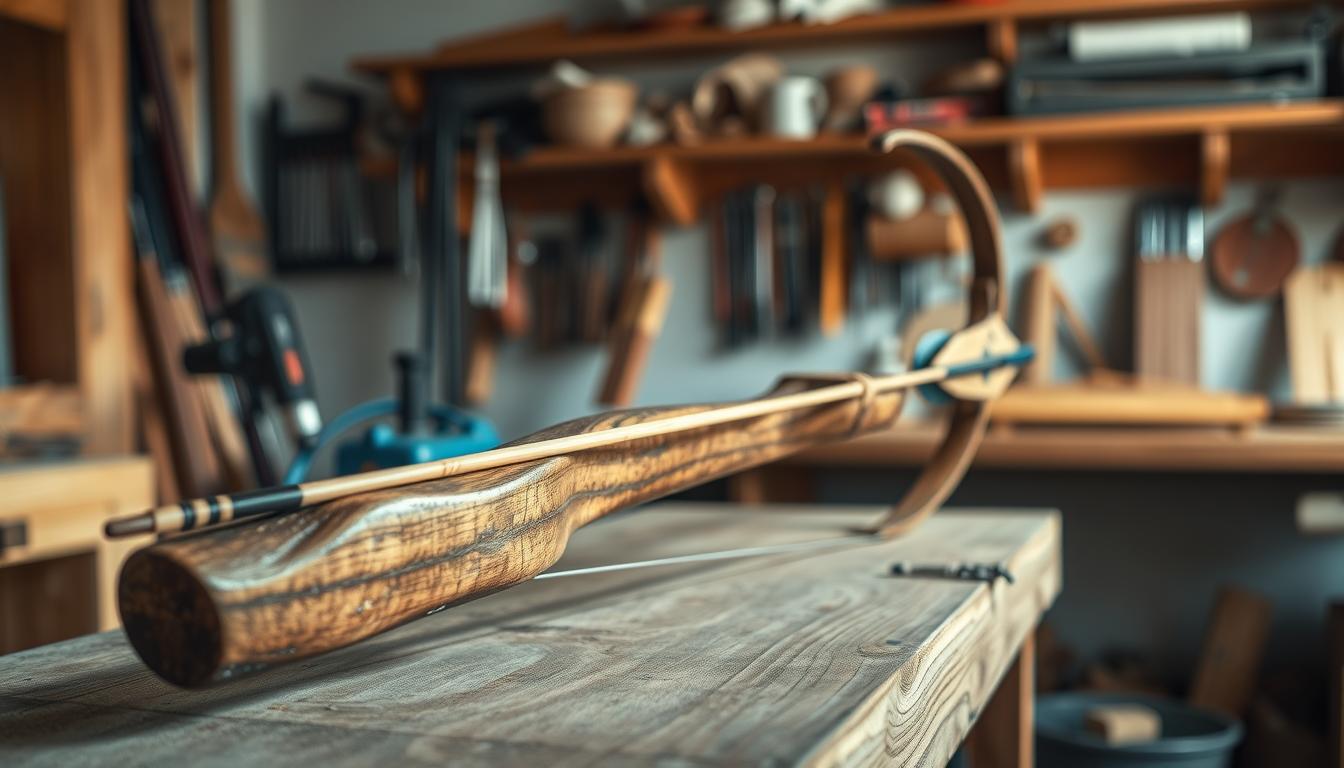 Pfeil und Bogen selber bauen
