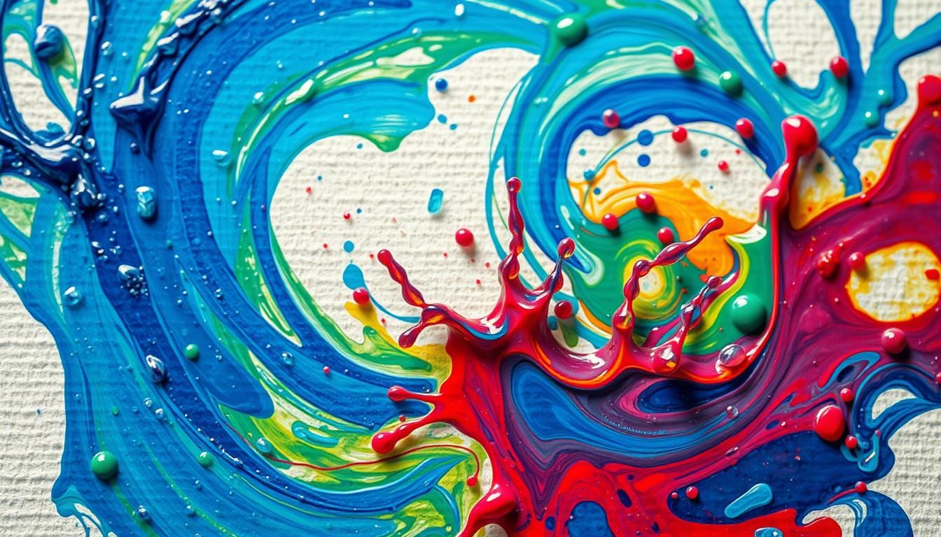 Acrylfarbe wasserfest