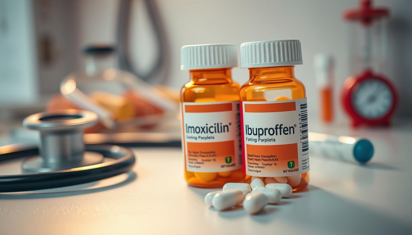 Amoxicillin und Ibuprofen