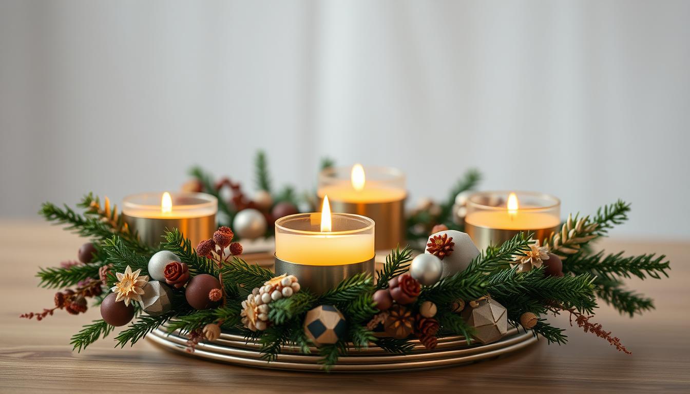 Adventskranz modern