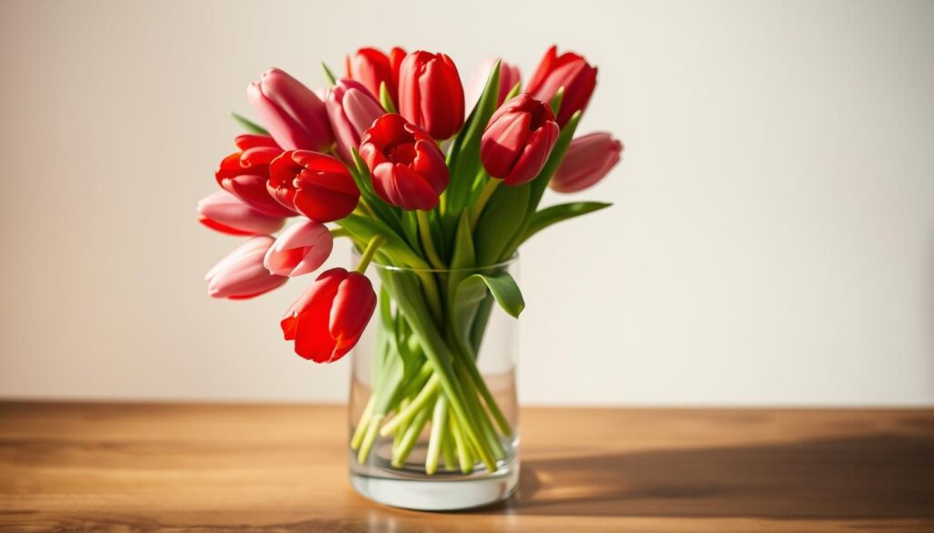 Styling Ideen Tulpenstrauß