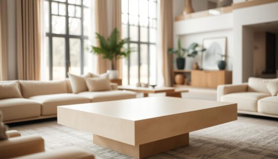 Tisch Beige
