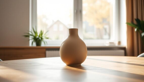 Vase Beige