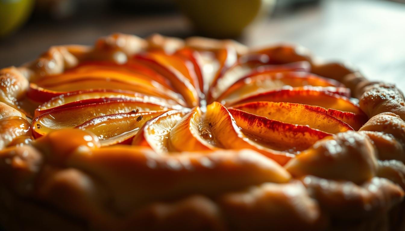 Apfelkuchen mit Öl