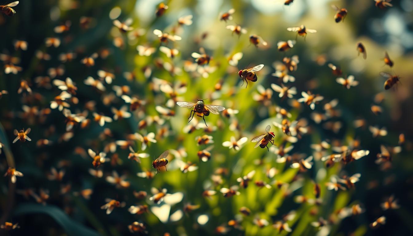 Fliegen beißen