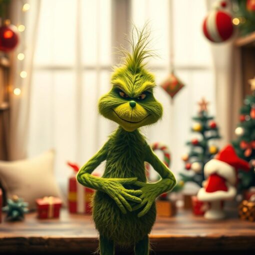 Grinch Deko
