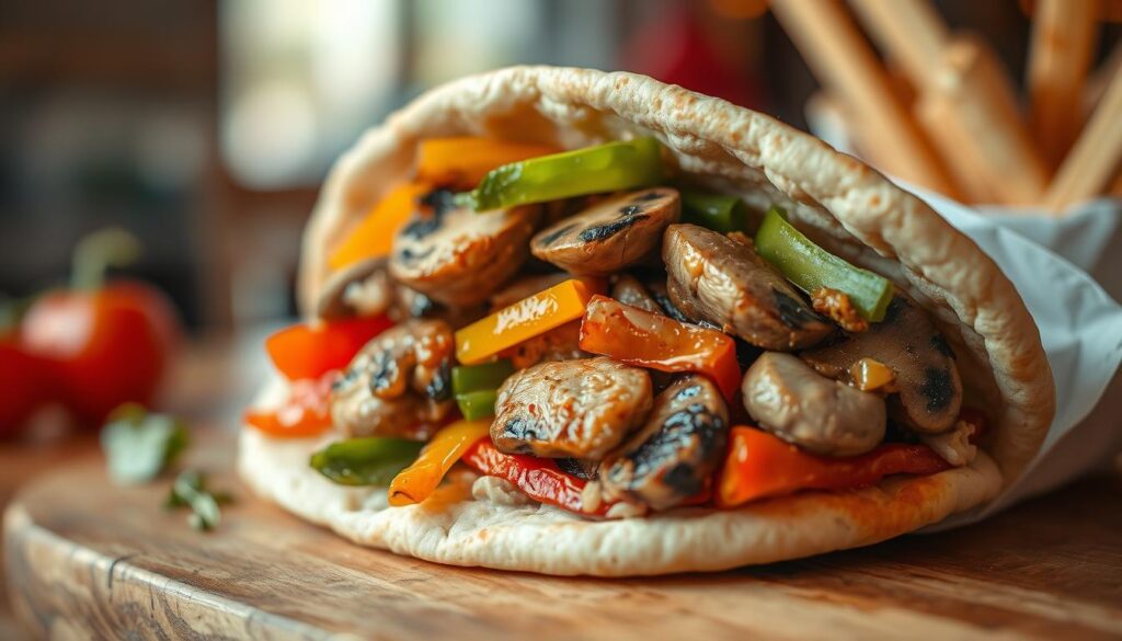 Vegetarischer Döner Alternative