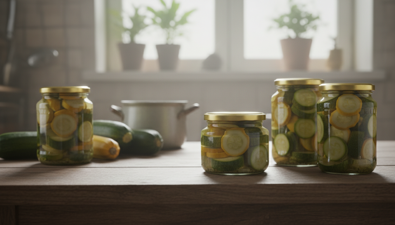 Zucchini einkochen