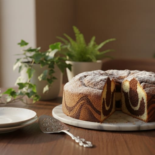 Lockerer Marmorkuchen