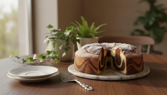 Lockerer Marmorkuchen