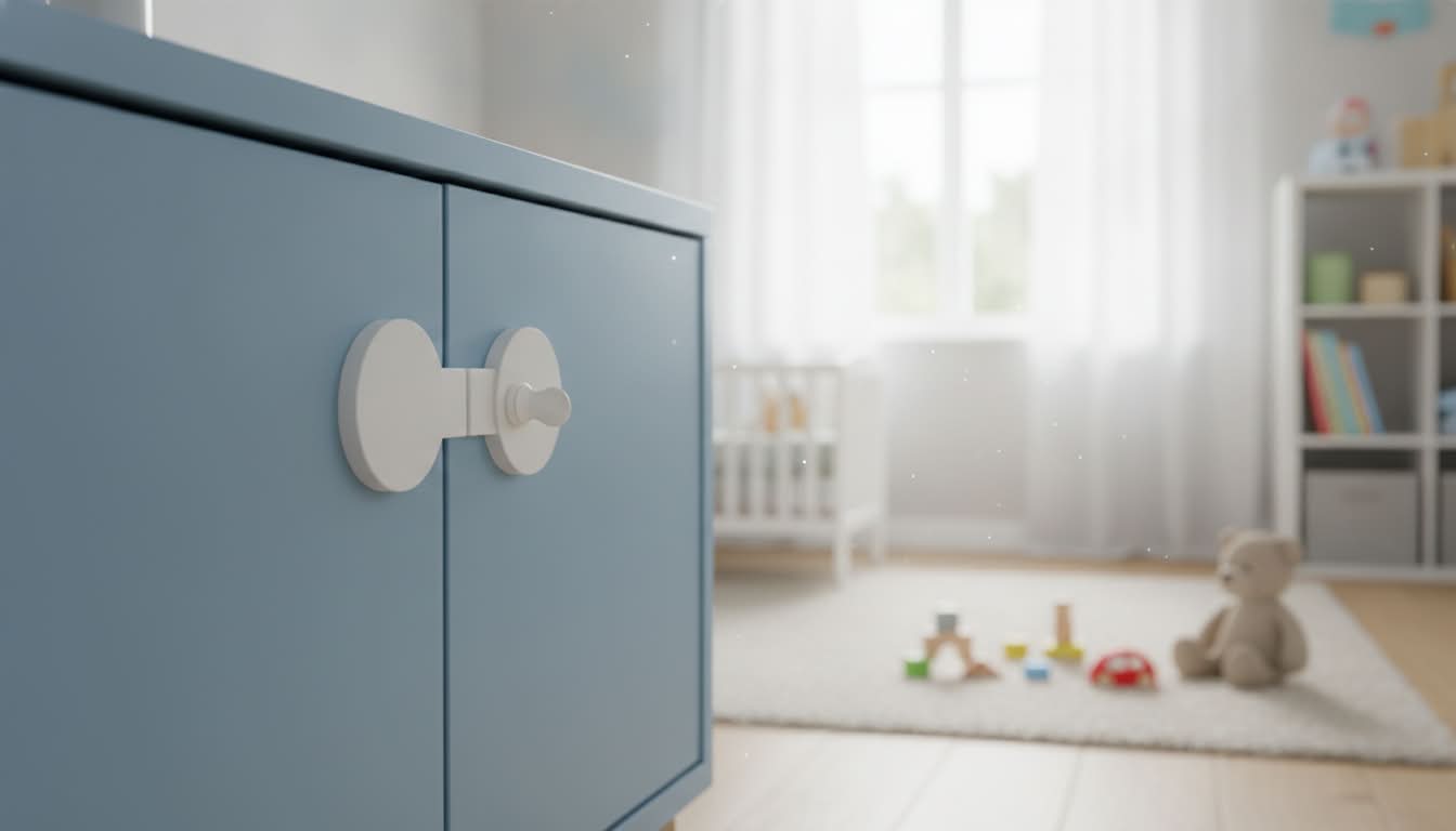 Kindersicherung Schrank